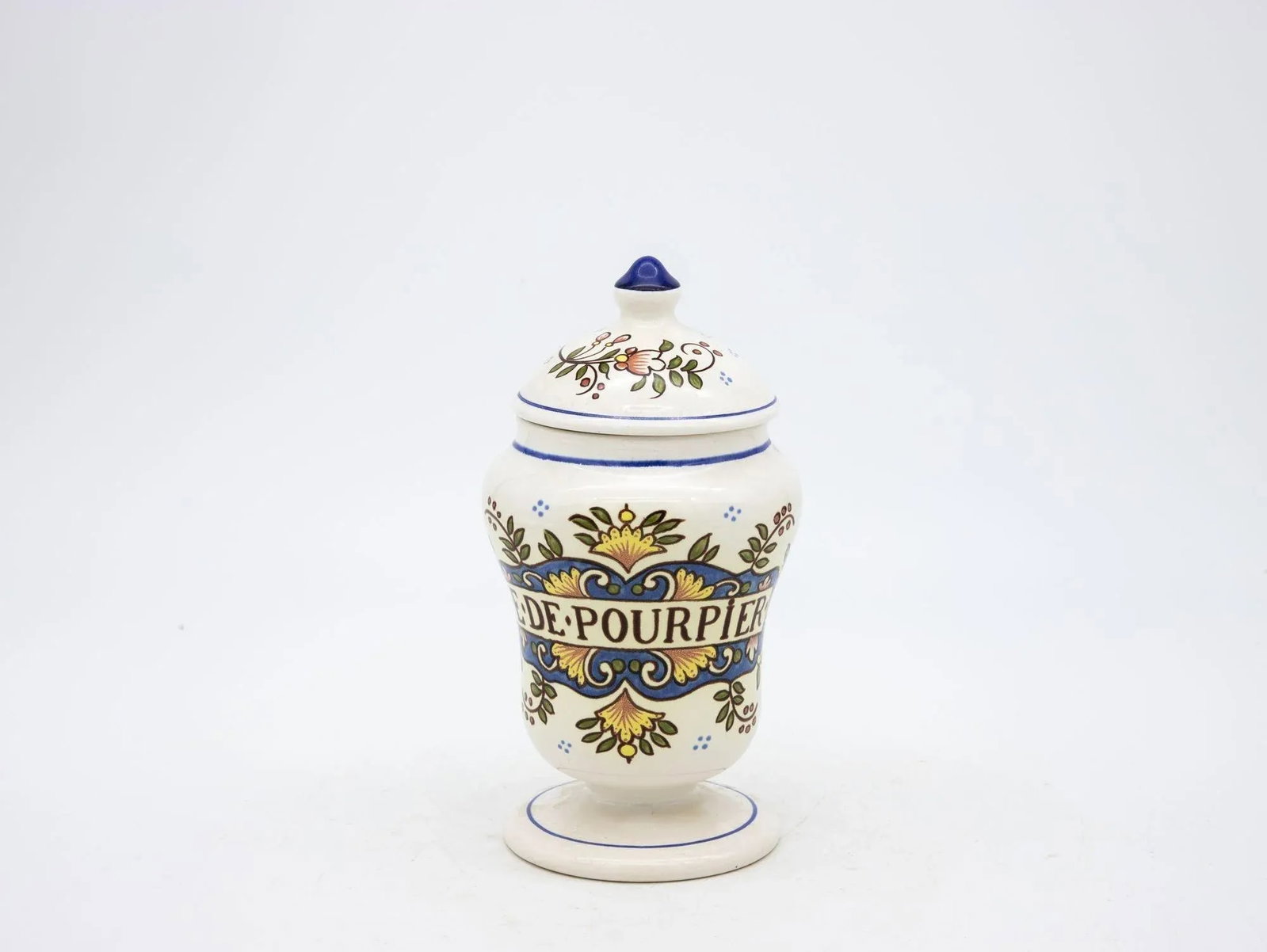 Set of Seven Early 20th Century French Provence Apothecary Jars - 12