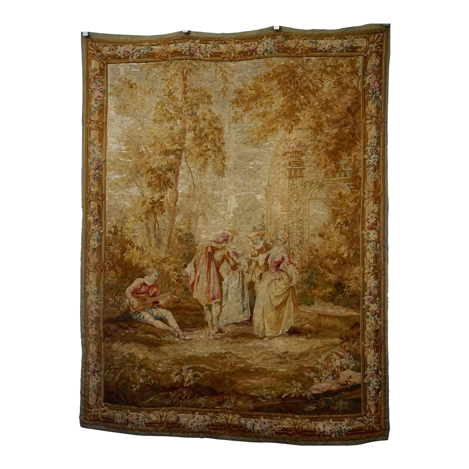 19th Century Beauvais Tapestry (1 of 8)