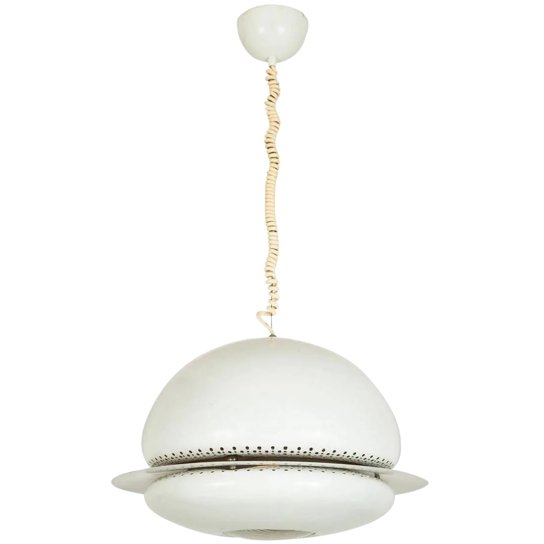 "Nictea" Aluminum Pendant by Tobia Scarpa for Flos, Italy, 1960s (1 of 5)