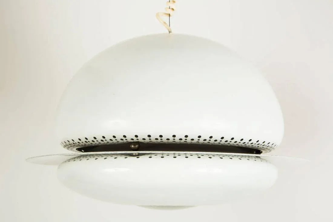 "Nictea" Aluminum Pendant by Tobia Scarpa for Flos, Italy, 1960s - 2
