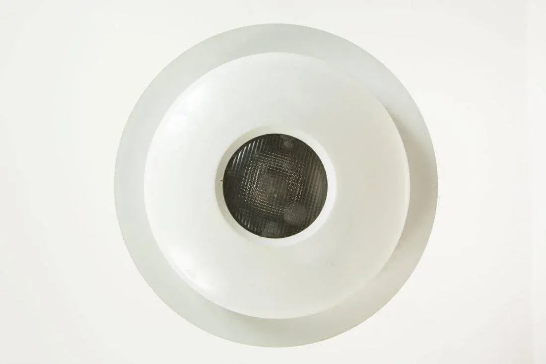 "Nictea" Aluminum Pendant by Tobia Scarpa for Flos, Italy, 1960s - 5