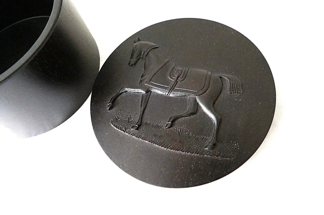 Hermes Equestrian Wood Box - 6