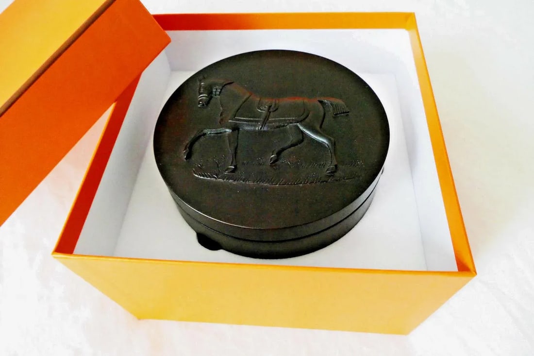 Hermes Equestrian Wood Box - 9