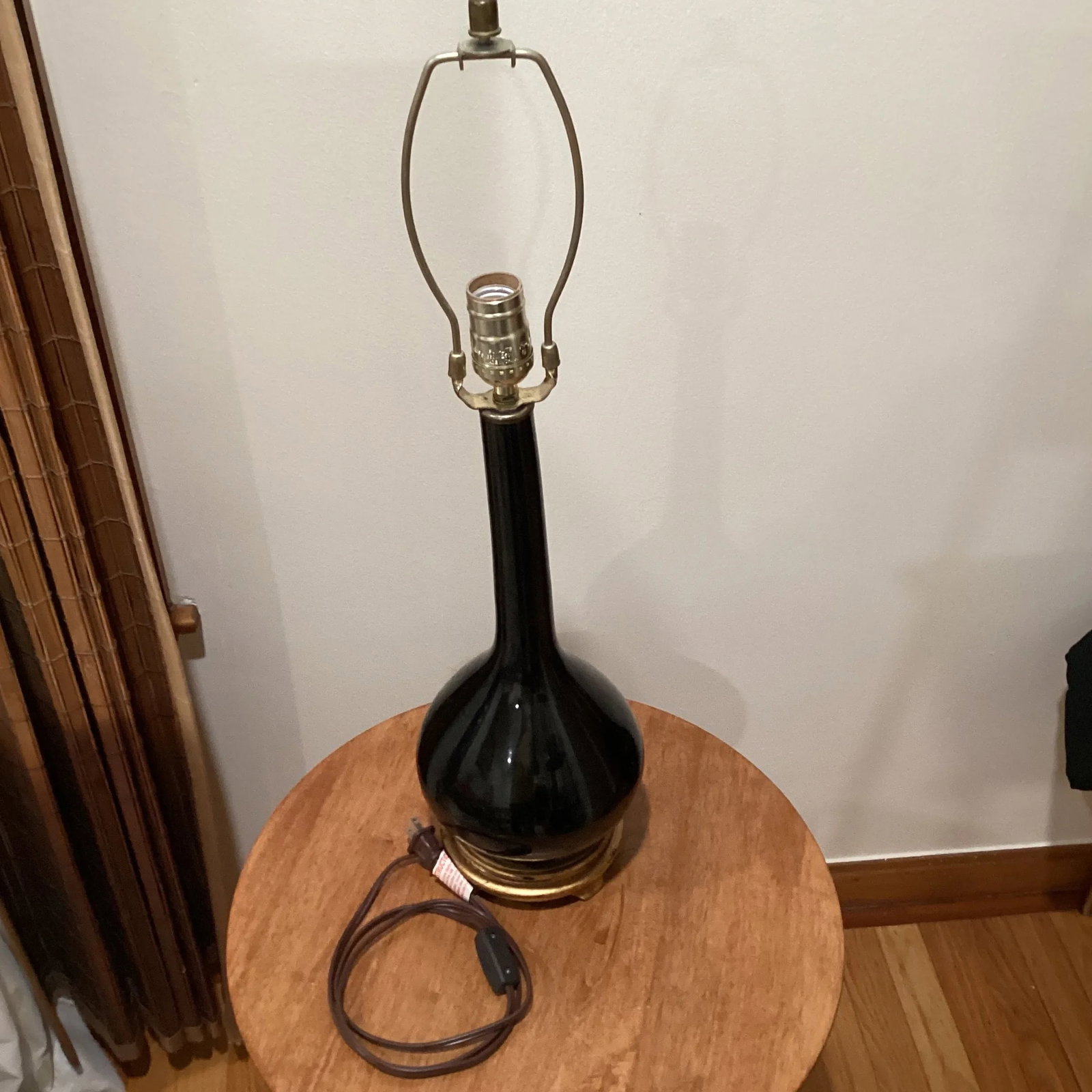 Port 68 Daniel Glossy Black Porcelain Table Lamp - 9