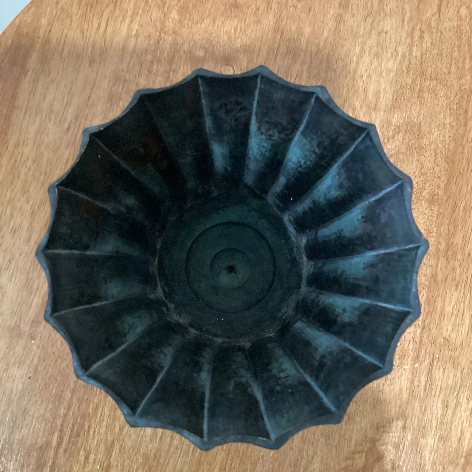 Mid 20th Century Vintage Bronze Brass Footed Urn Planter - 3