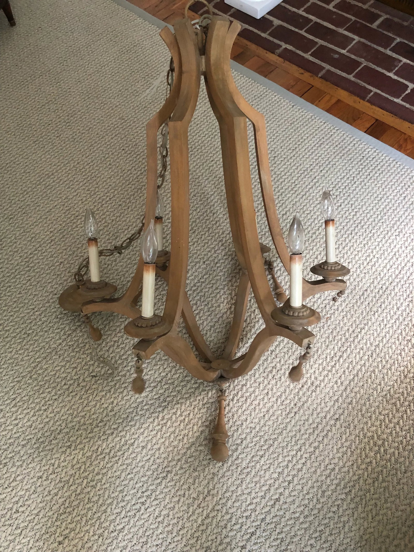 2000s Currey & Company Simplicity Chandelier - 2
