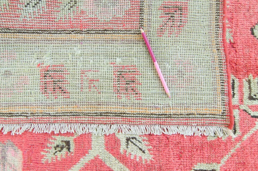 1930s Vintage Pictorial Khotan Samarkand Rug- 4'10'' * 7'10'' - 8