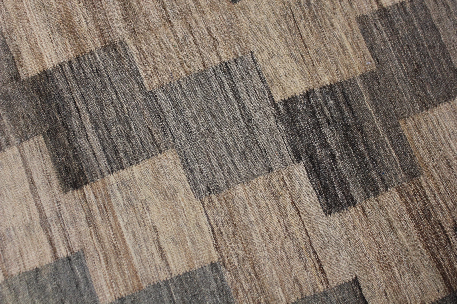 Hand Knotted Modern Kilim by Aara Rugs Inc. - 8'4" X 13'2" - 4
