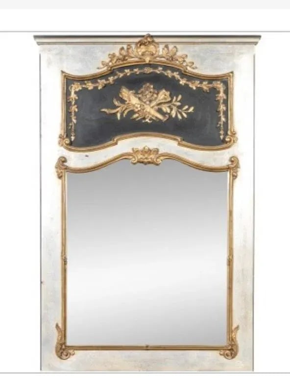 Vintage Friedman Brothers French Trumeau Mirror - 3