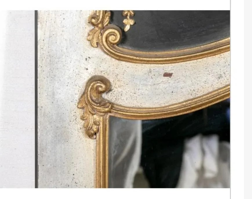 Vintage Friedman Brothers French Trumeau Mirror - 7