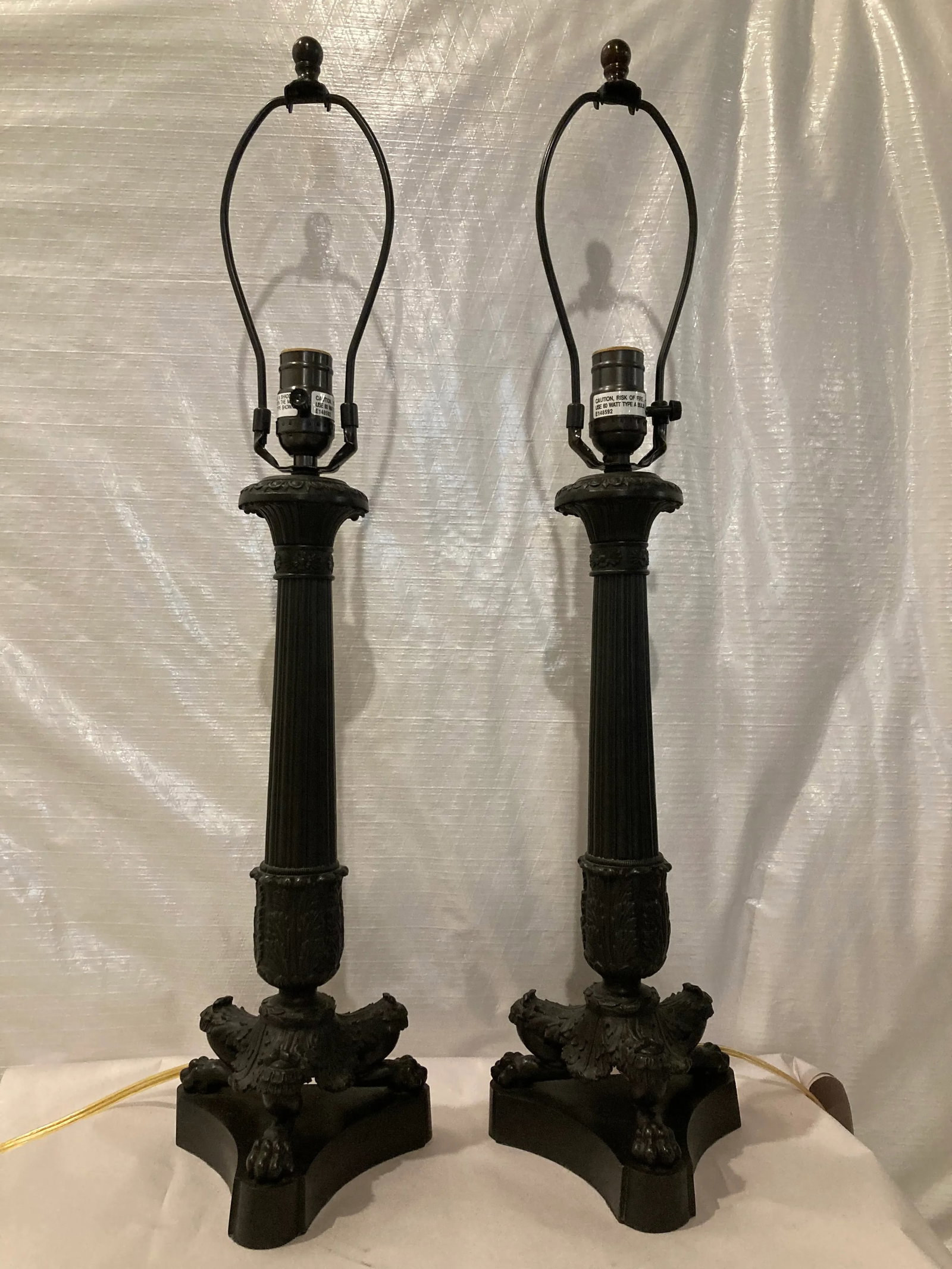 Early 21st Century Vaughan Traditional English Table Lamps - a Pair - 4