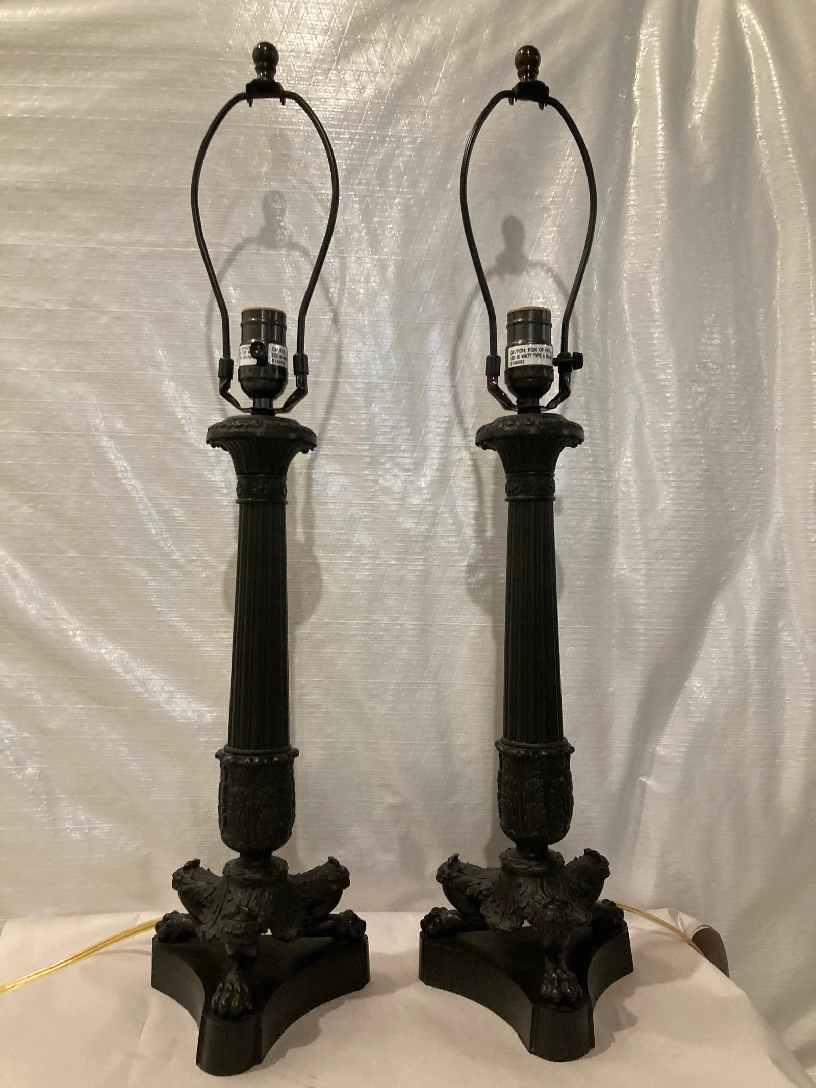 Early 21st Century Vaughan Traditional English Table Lamps - a Pair - 5