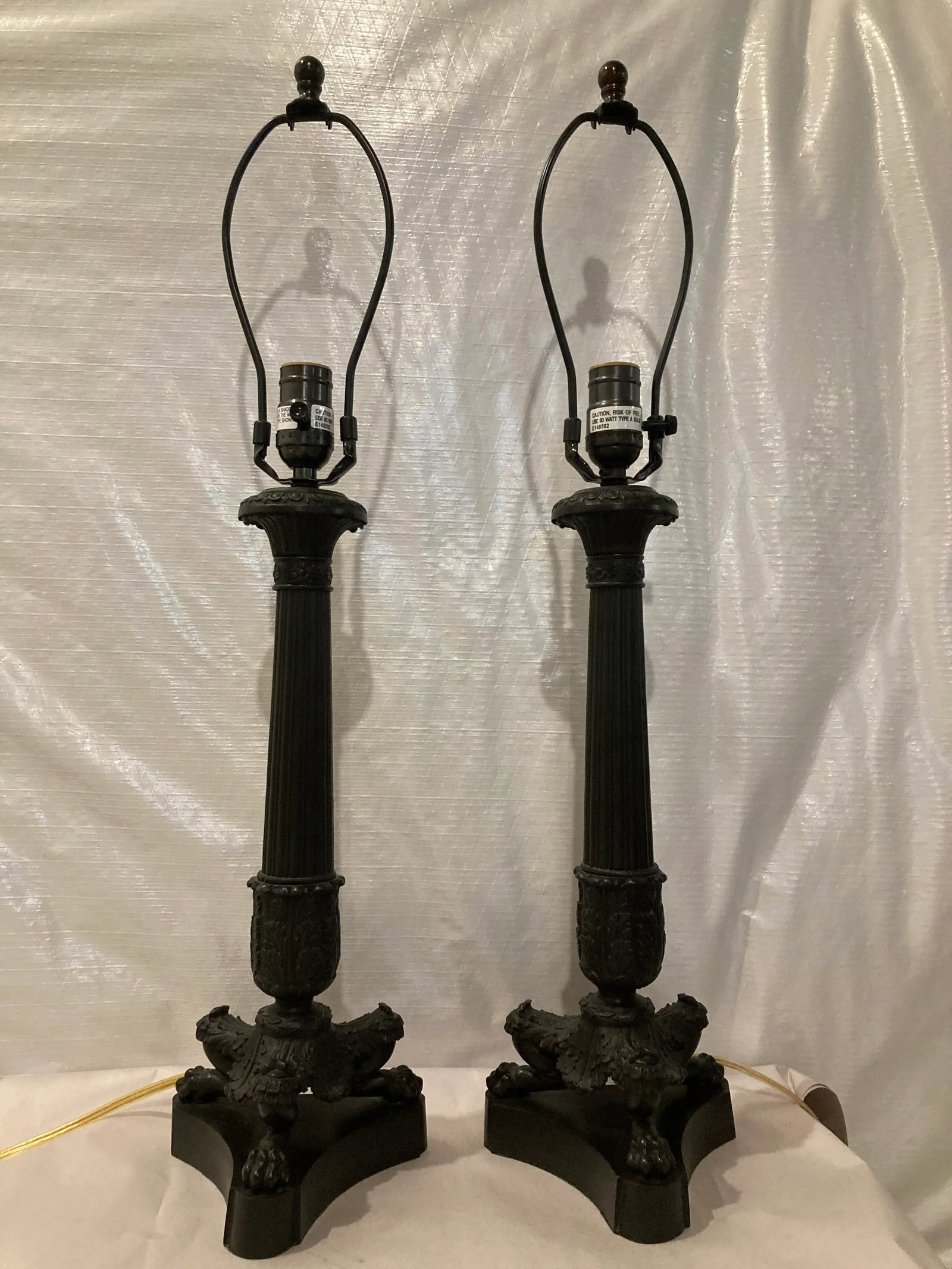 Early 21st Century Vaughan Traditional English Table Lamps - a Pair - 6