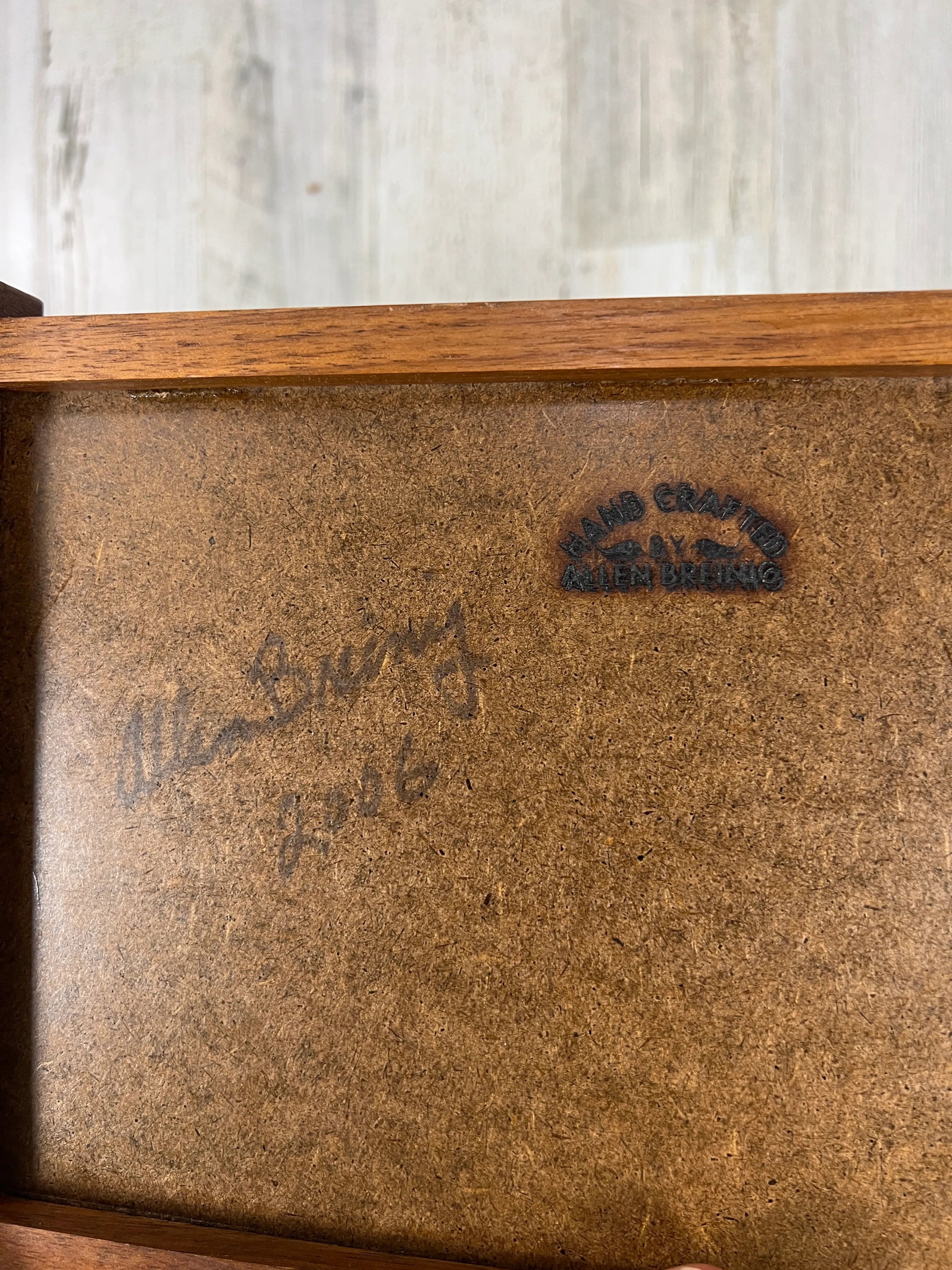 Modernist Teak Jewelry Box - 11