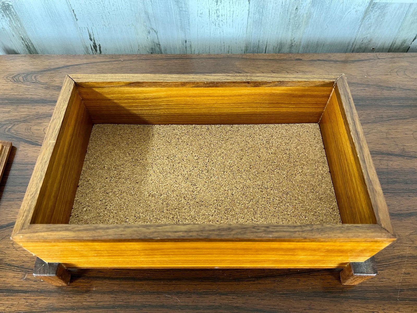 Modernist Teak Jewelry Box - 8