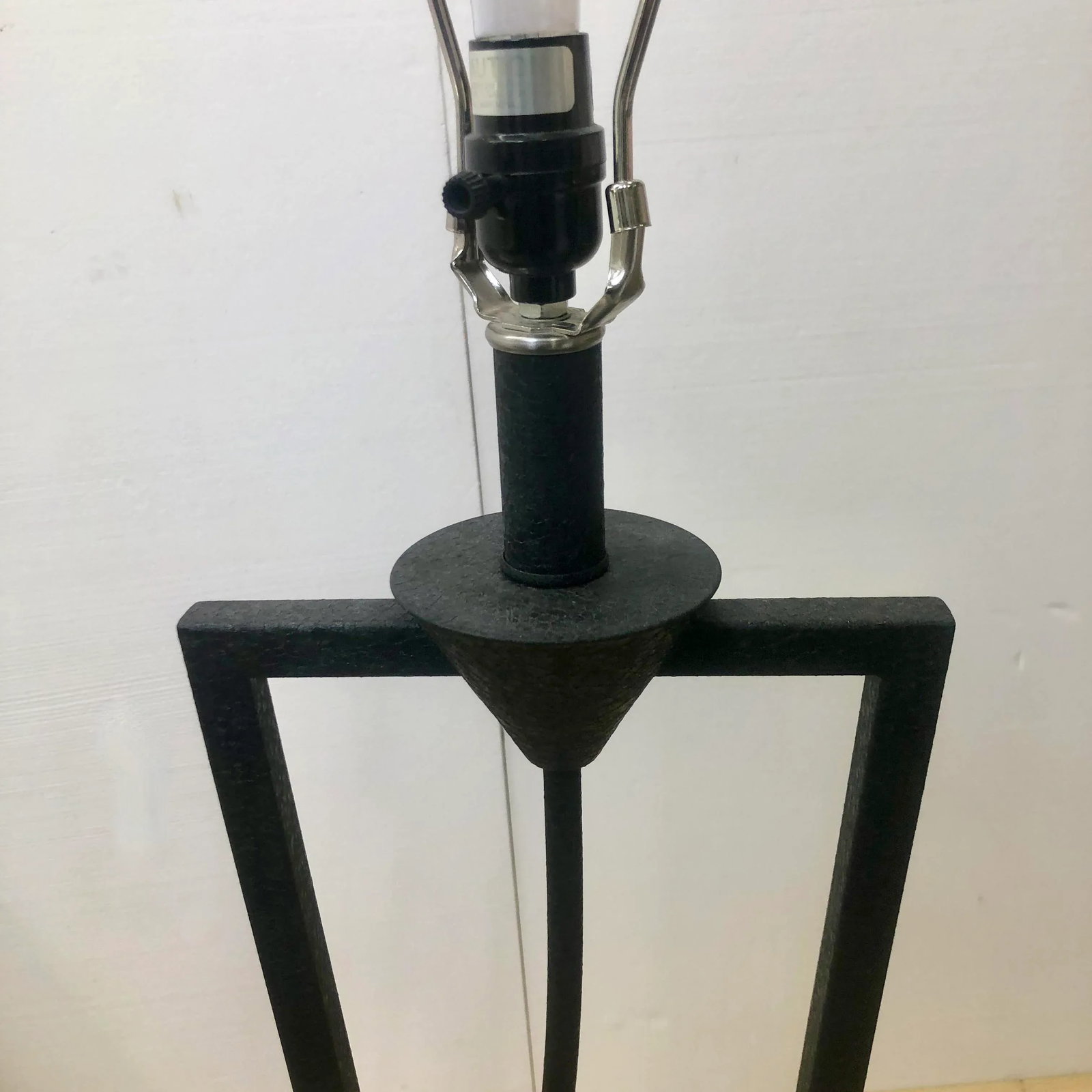 Vintage Squiggle Iron Floor Lamp - 3