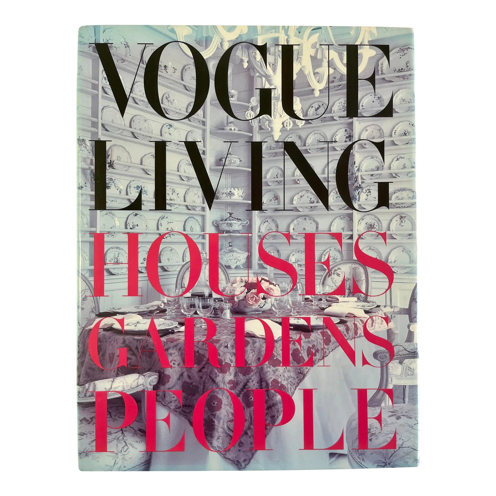 2010 Vogue Living: Houses, Gardens, People Book by Knopf, 6th Printing: Lavishly illustrated in full color, a book of thirty-six spectacular houses and gardens whose owners come from the worlds of fashion, music, art, and society drawing on stories from the pages of