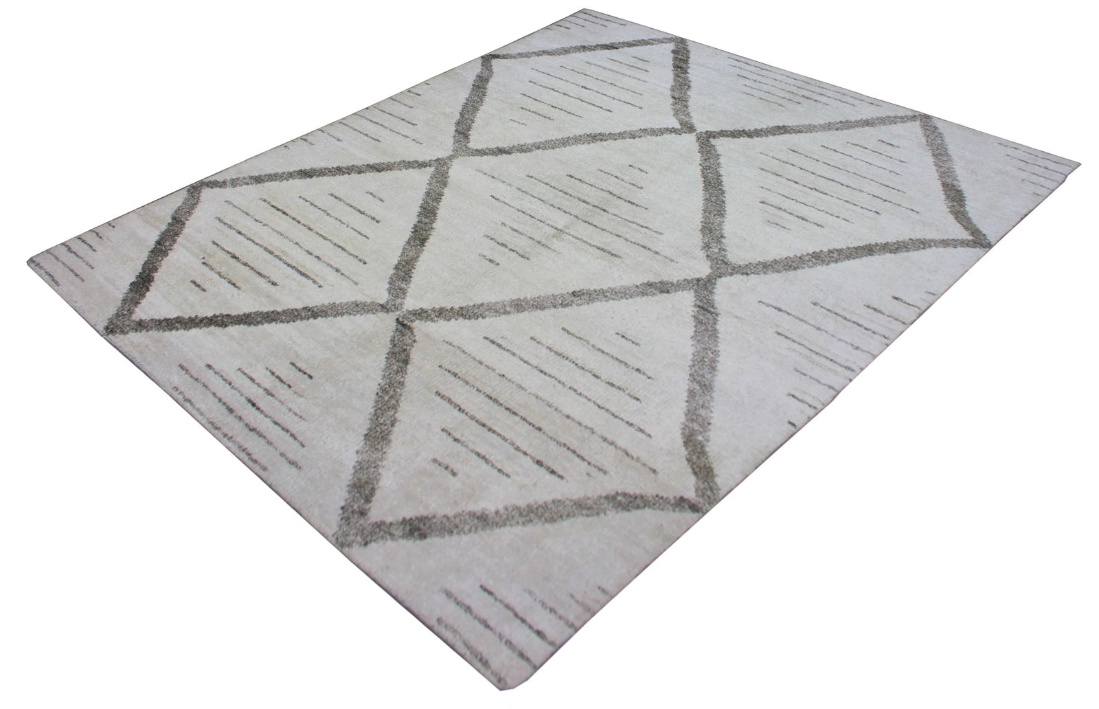 Hand Knotted Bamboo Rug by Aara Rugs Inc. - 8' X 10' - 2