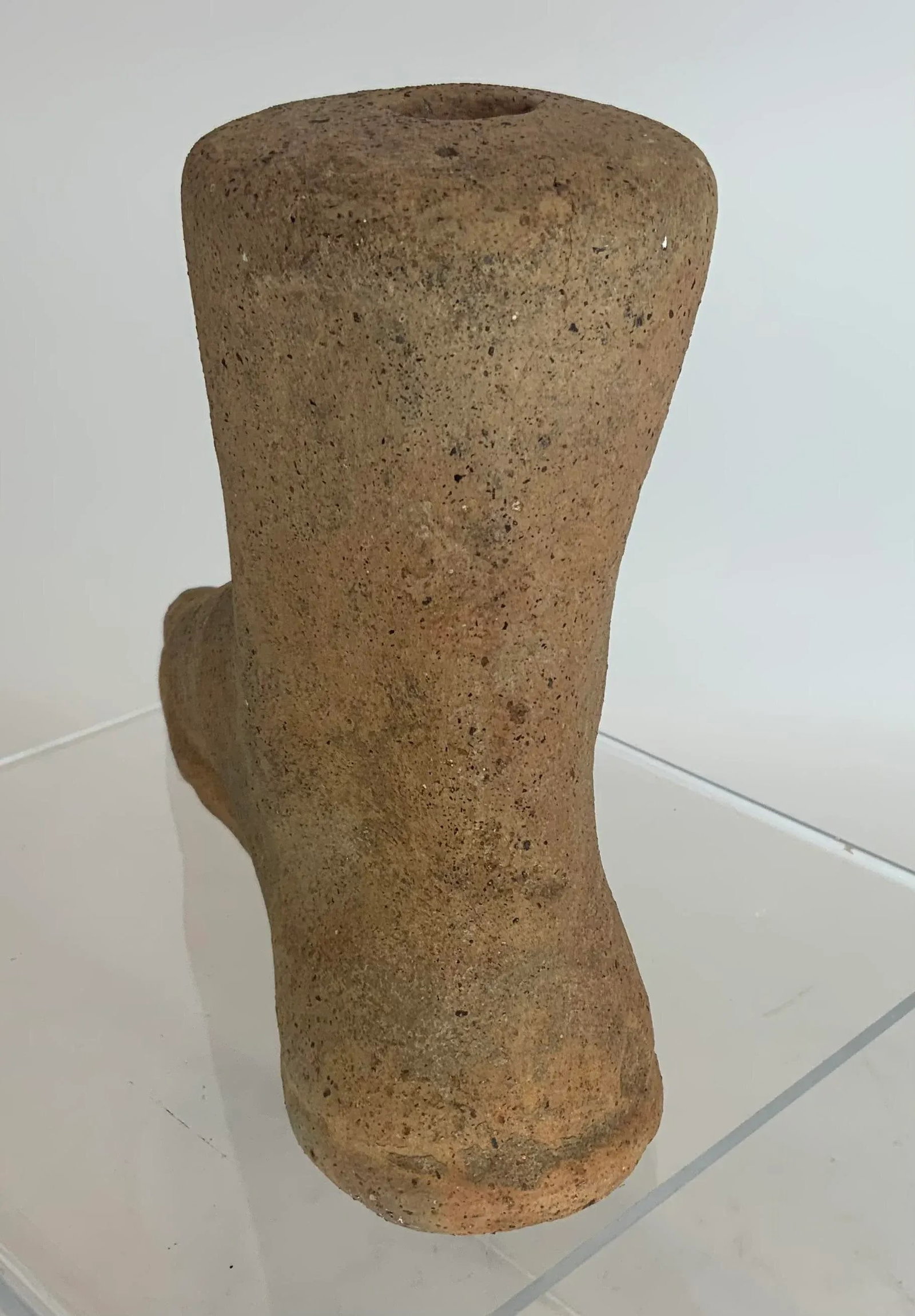 Antique French Terracotta Classical Foot - 7