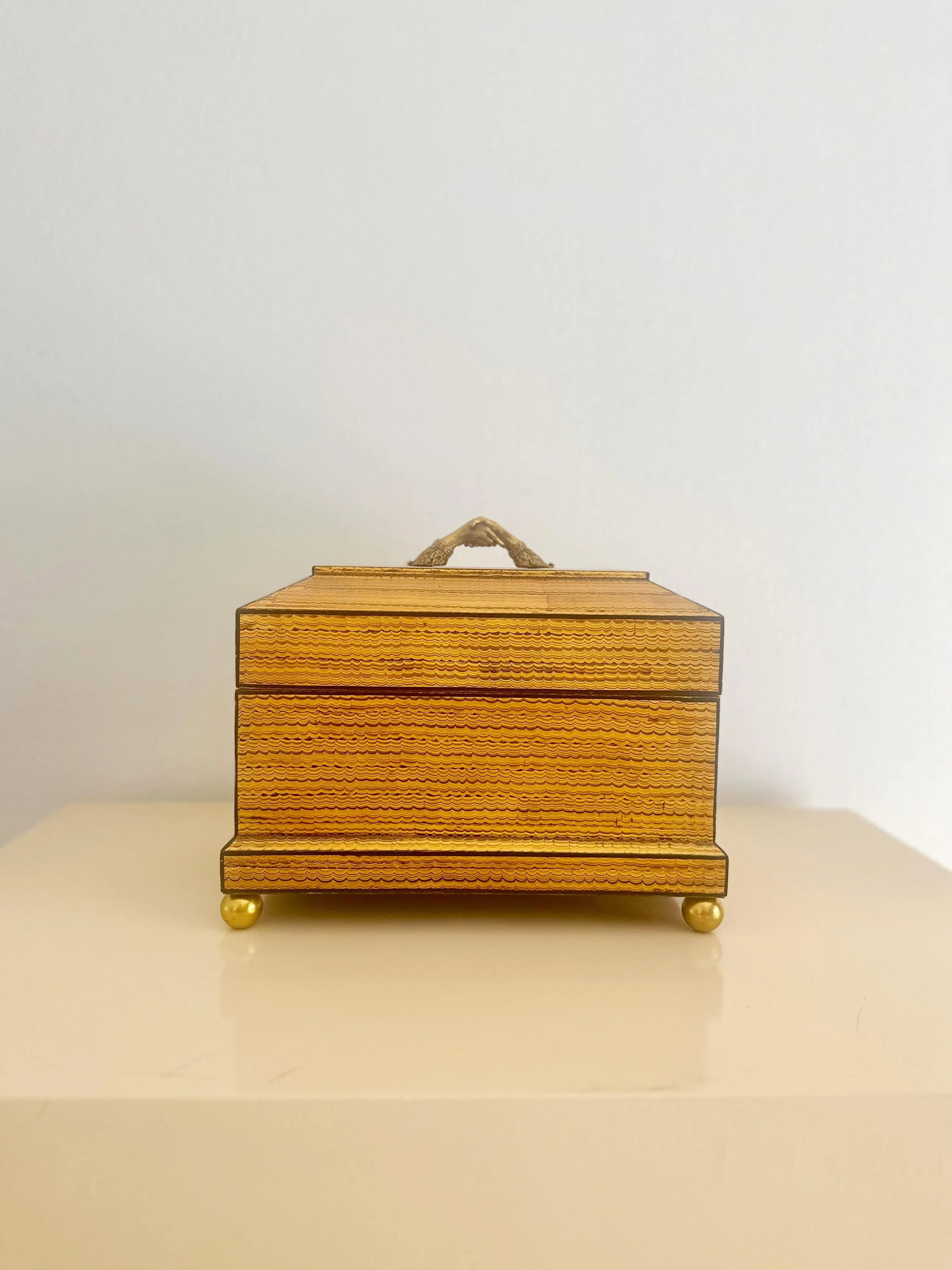 1980s Maitland Smith Humidor With Cedar and Humidity Control - 13