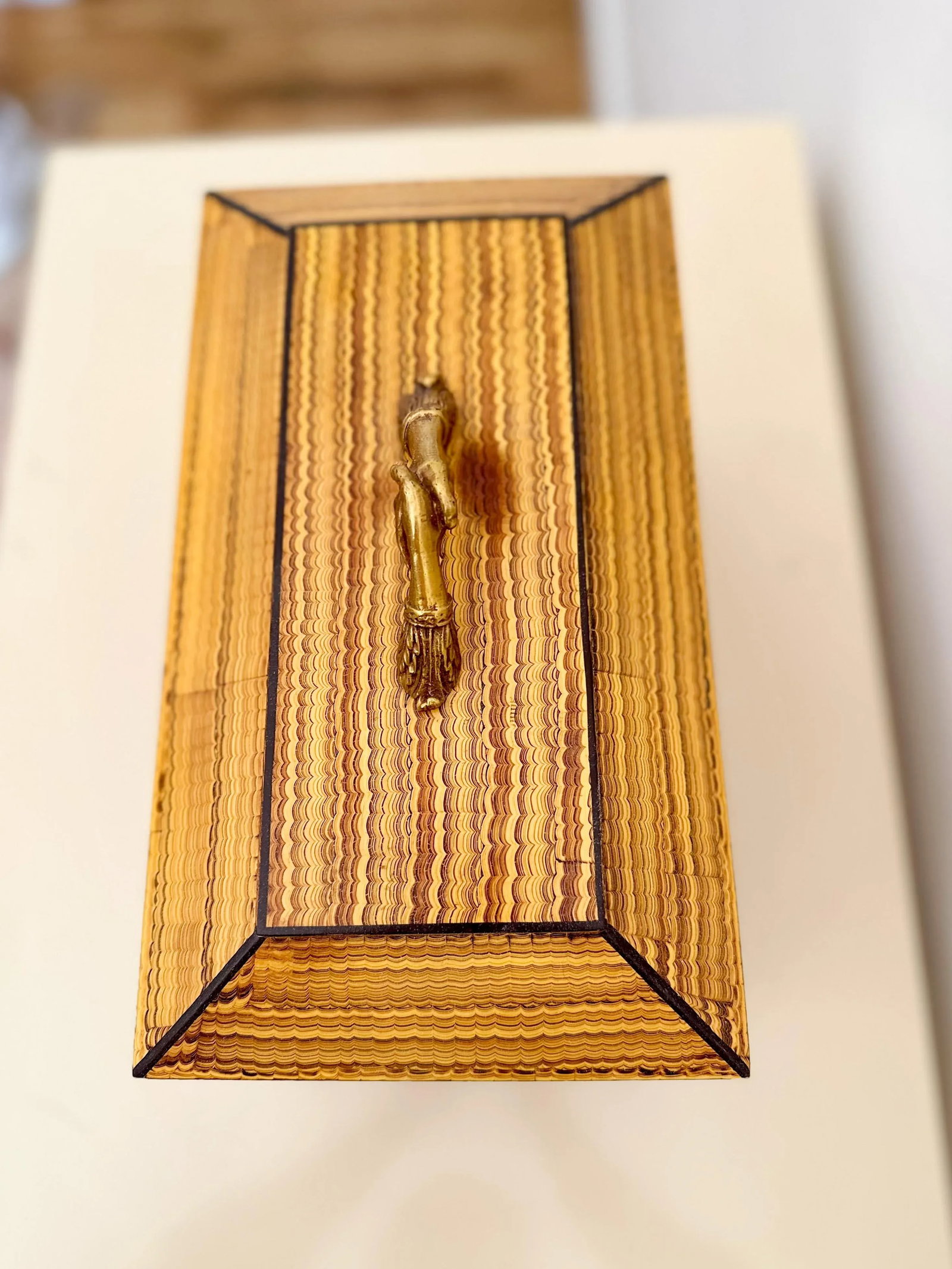 1980s Maitland Smith Humidor With Cedar and Humidity Control - 6