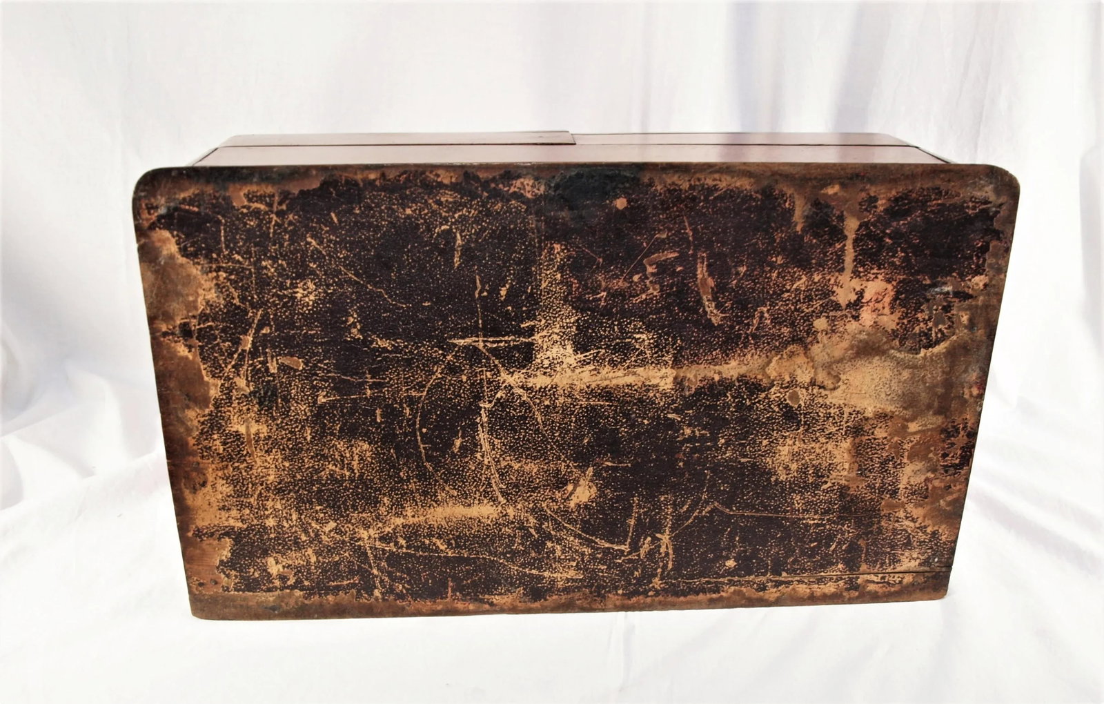 Antique 19th Century Mahogany Writing Box - 10