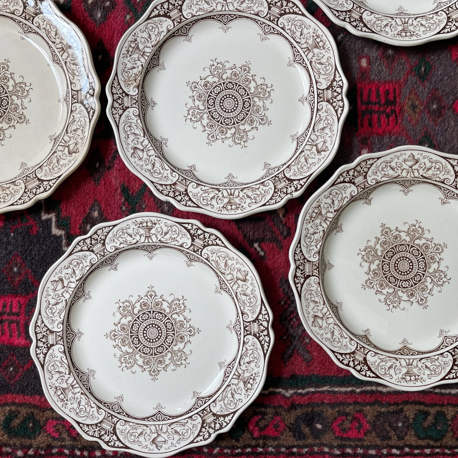 Early 19th Century Wedgwood Queen Charlotte Dinnerware - Set of 6 - 3