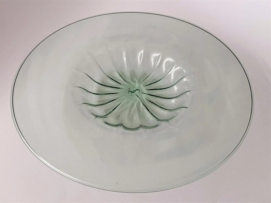 Vintage Murano Costolato Saucer - 2