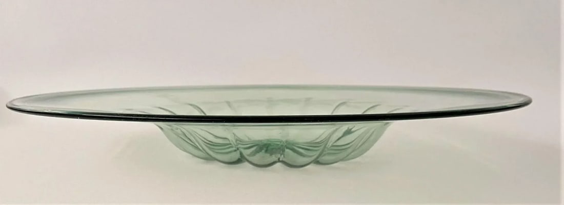 Vintage Murano Costolato Saucer - 3