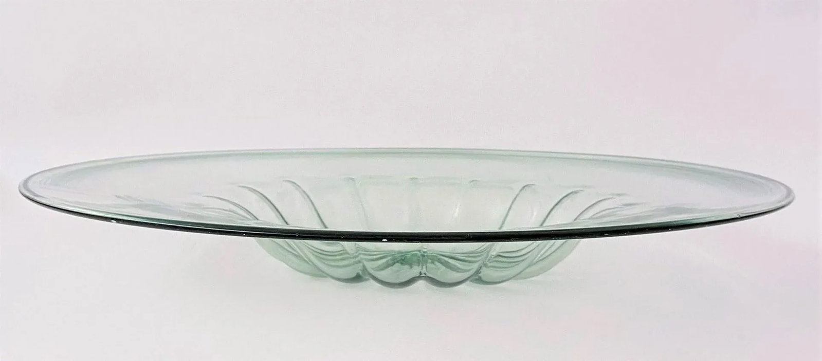 Vintage Murano Costolato Saucer - 5