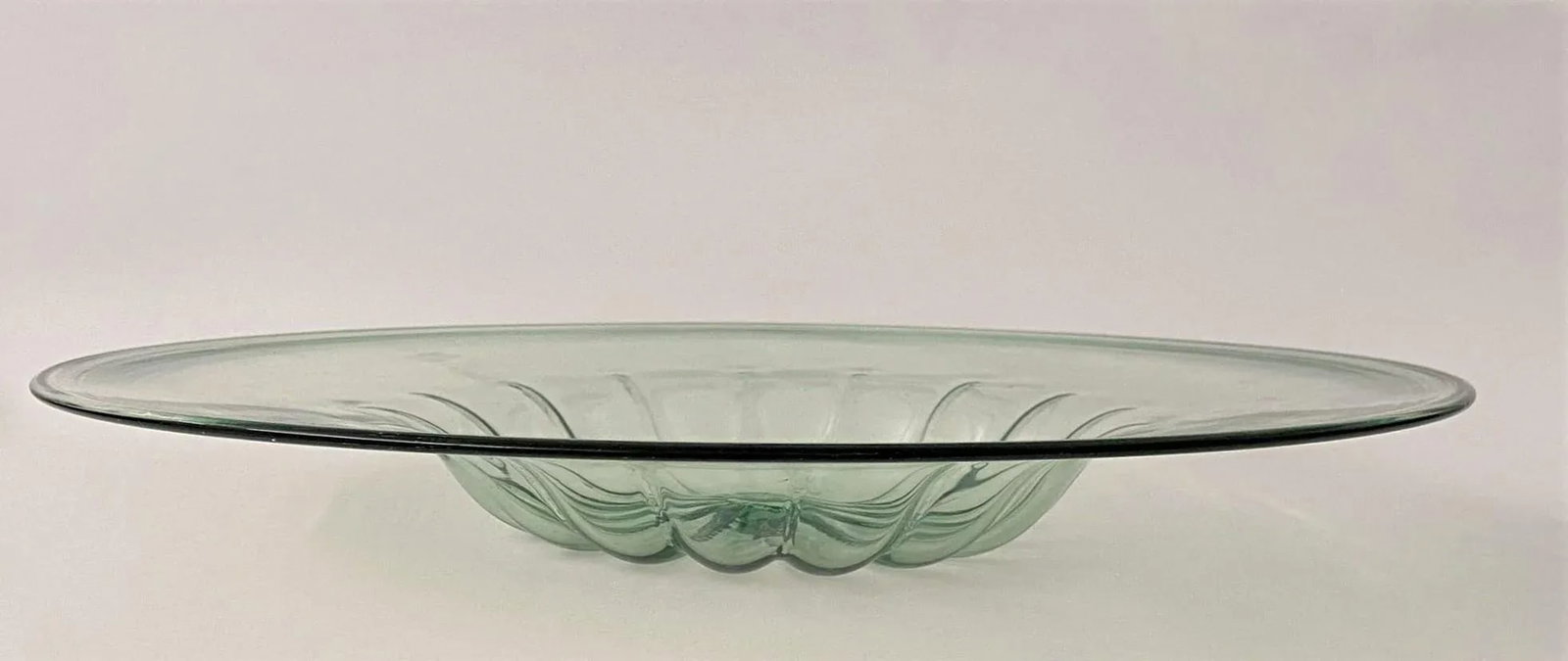 Vintage Murano Costolato Saucer - 6