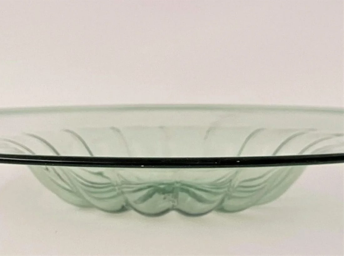 Vintage Murano Costolato Saucer - 8
