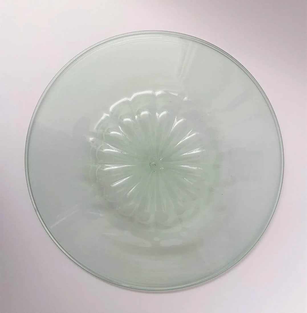 Vintage Murano Costolato Saucer - 9