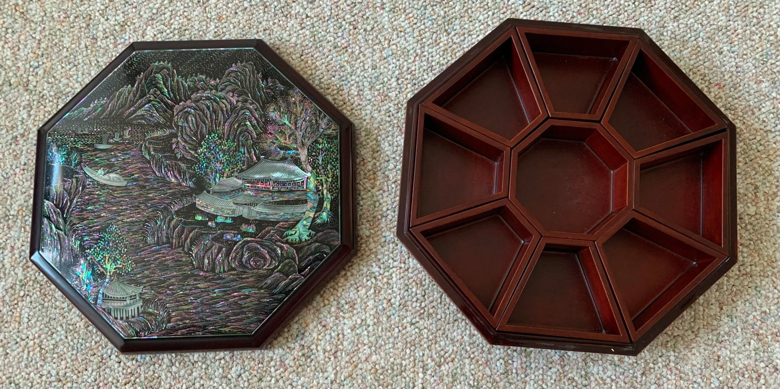Vintage Octagon Bento Box - 7
