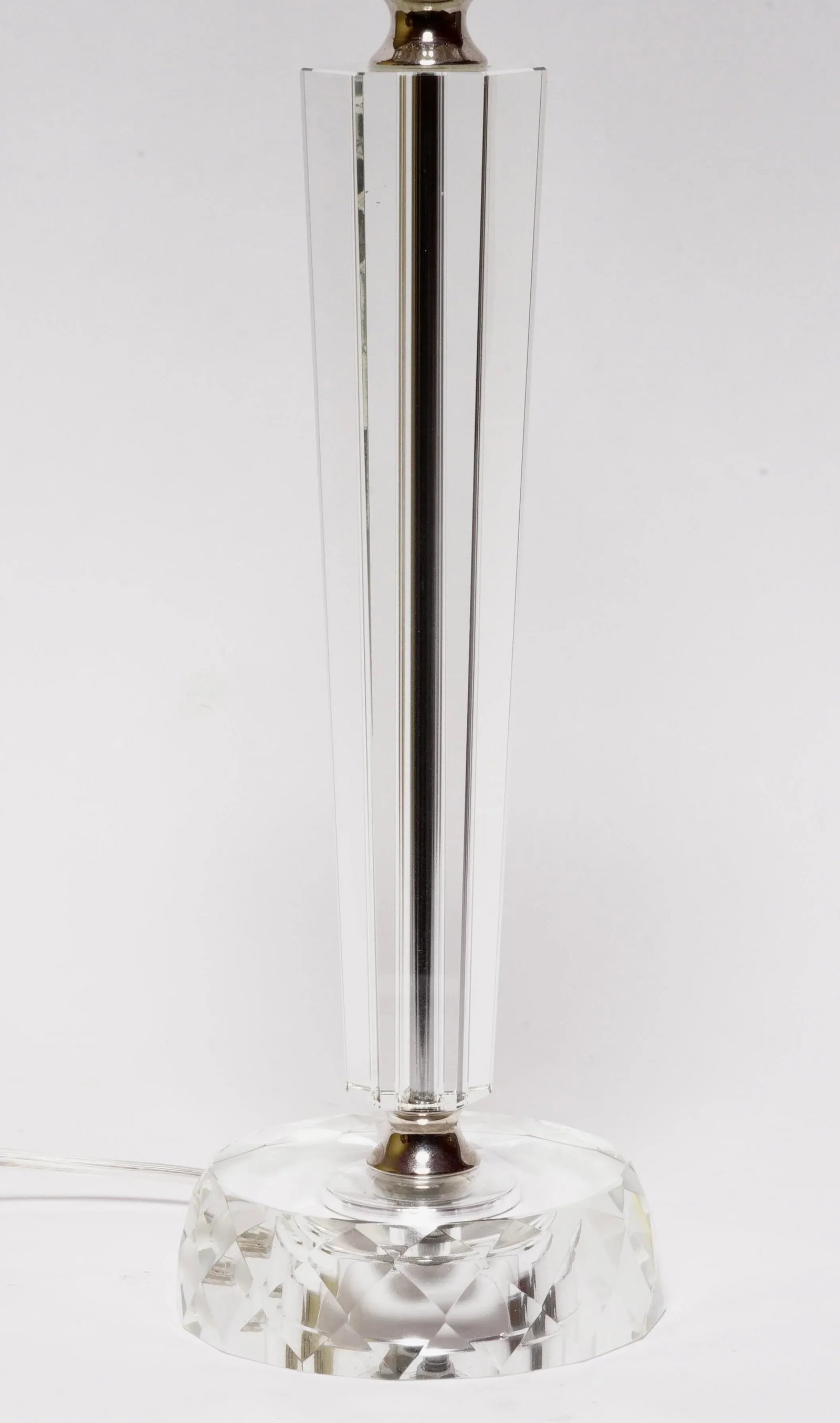 1980s Hollywood Regency Lucite Table Lamp - 5