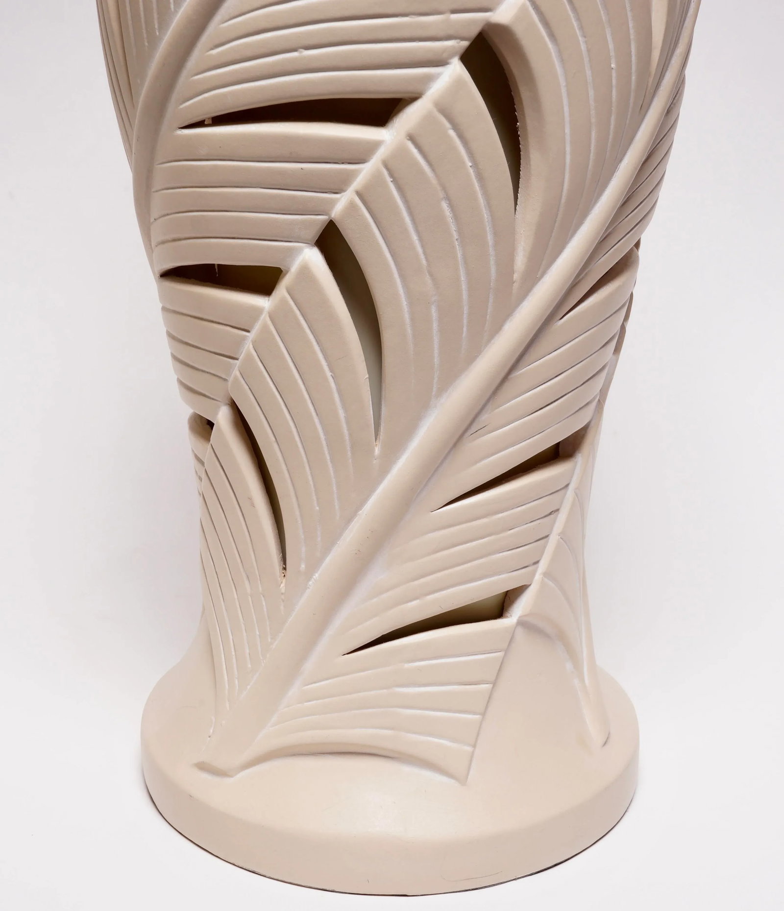 1980s Palm Beach Regency Style Ceramic Table Lamp by Sunset Lamps - 5
