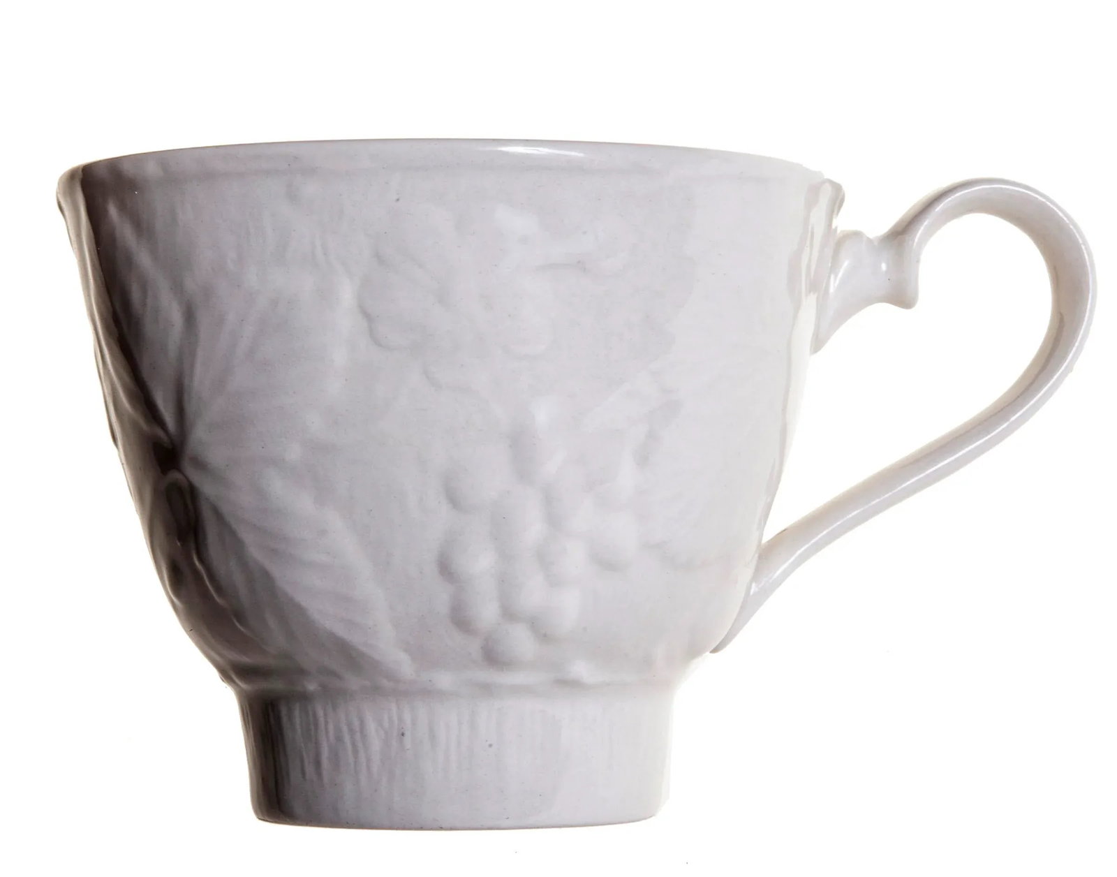 Burgess & Leigh English Ironstone Footed Teacups & Saucers Set/9 - 9