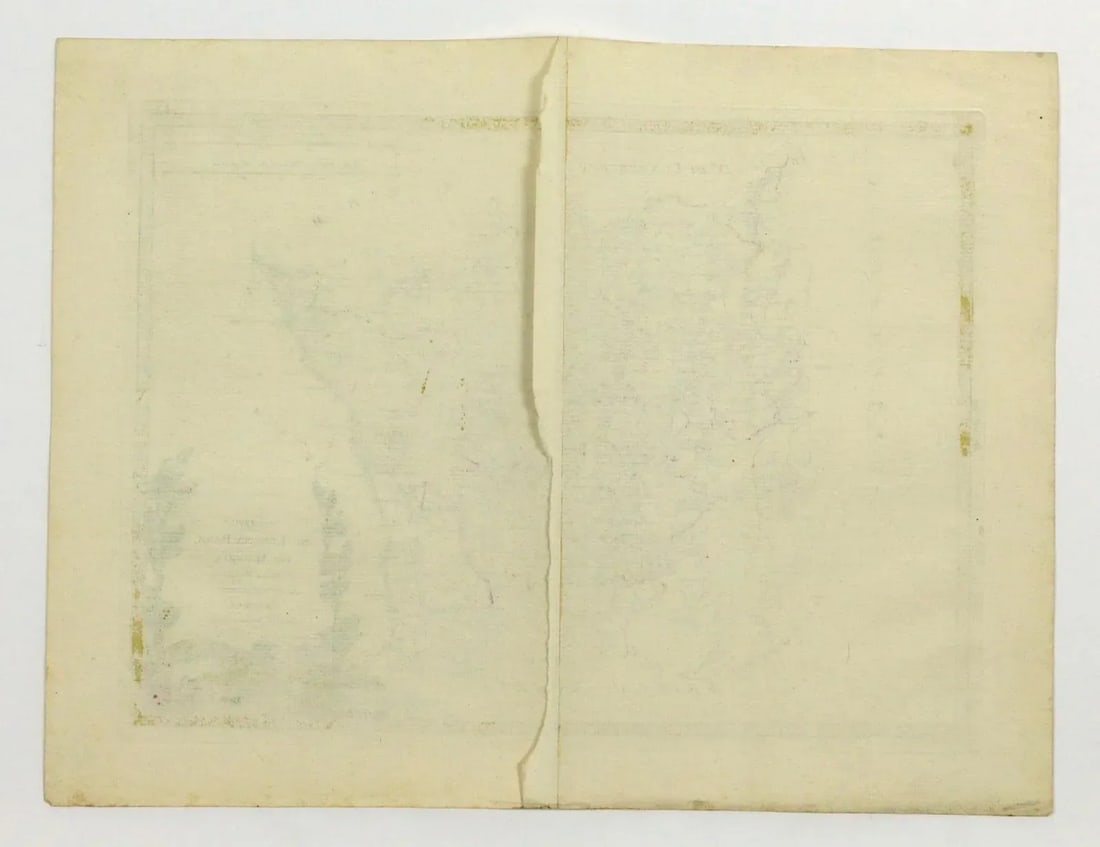1775 Regional Map Alsace France by Antonio Zatta (1722-1803) Atlante Novissimo - 9