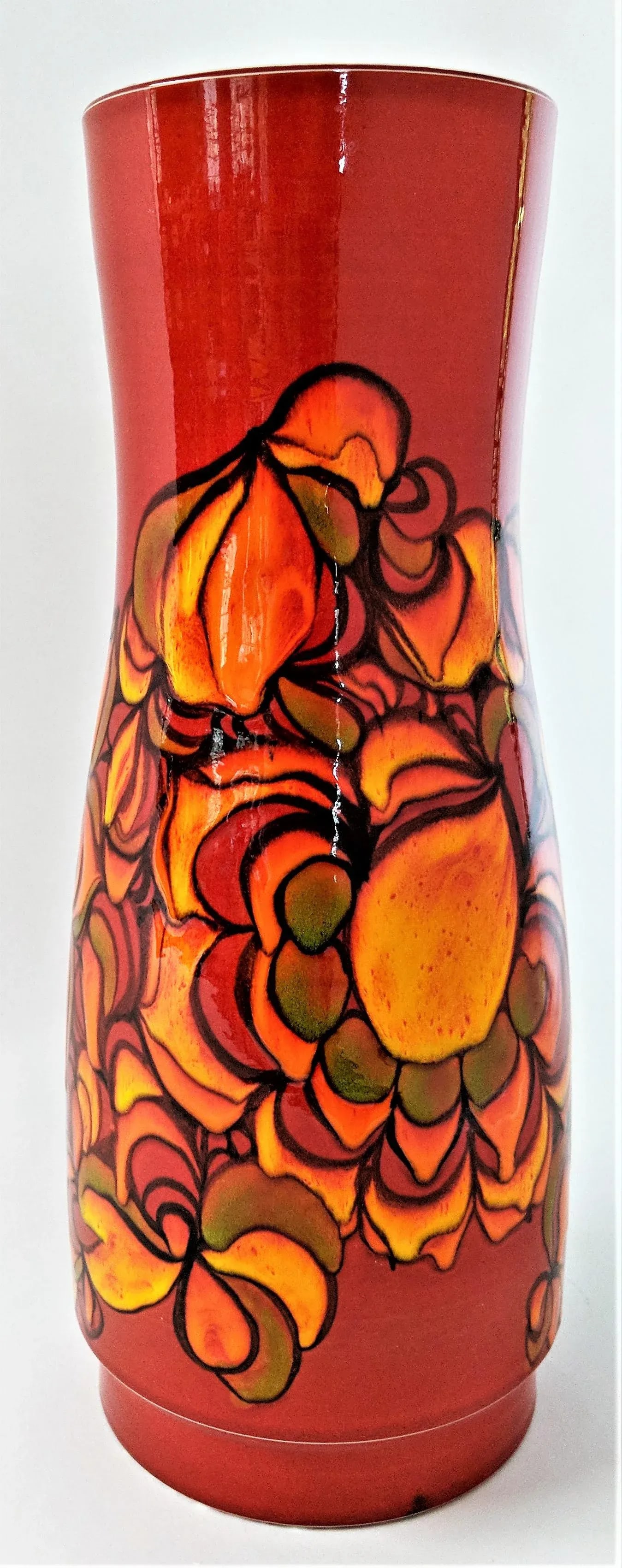 1980s Contemporary Poole Delphis Ceramic Vase - 11