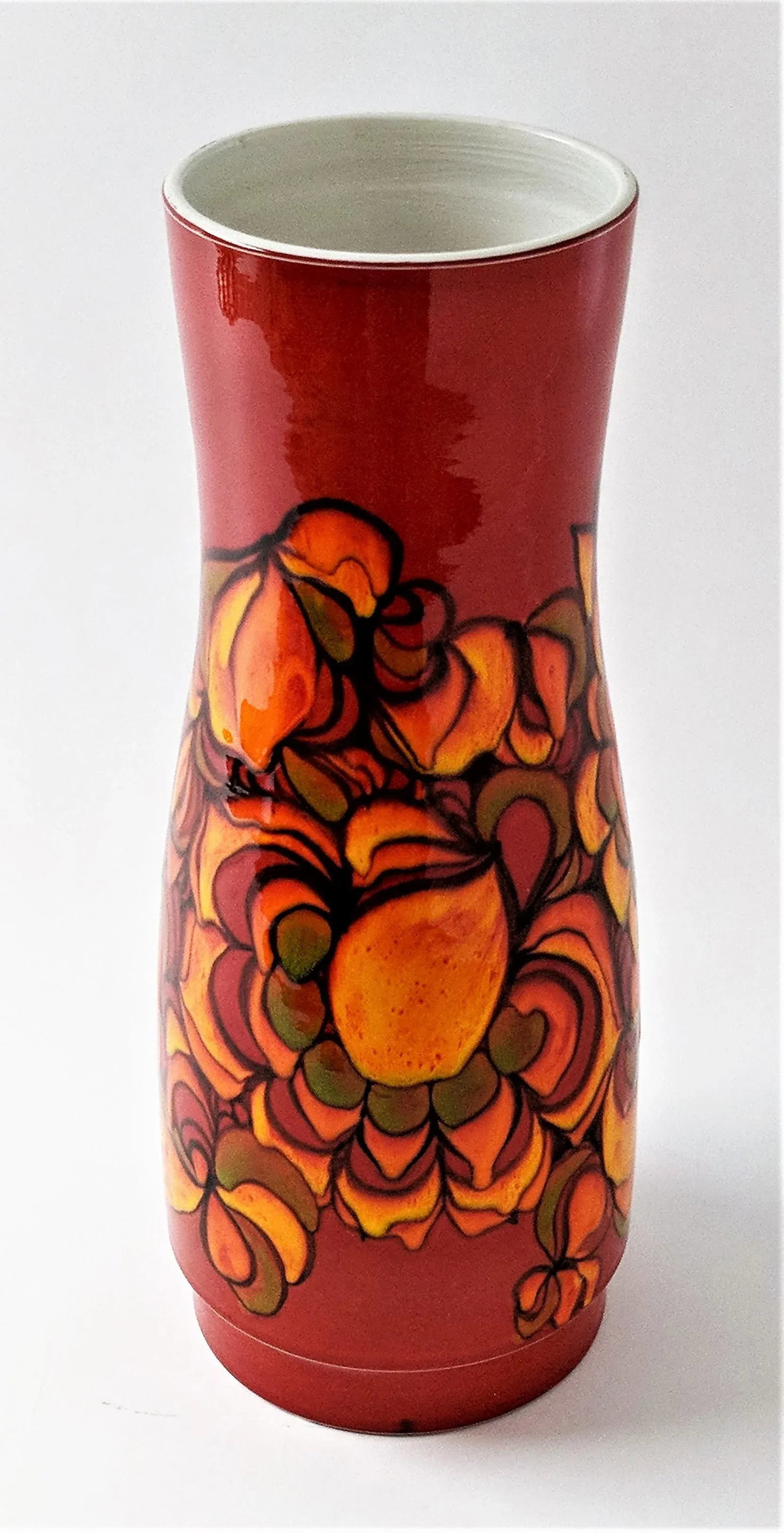 1980s Contemporary Poole Delphis Ceramic Vase - 4