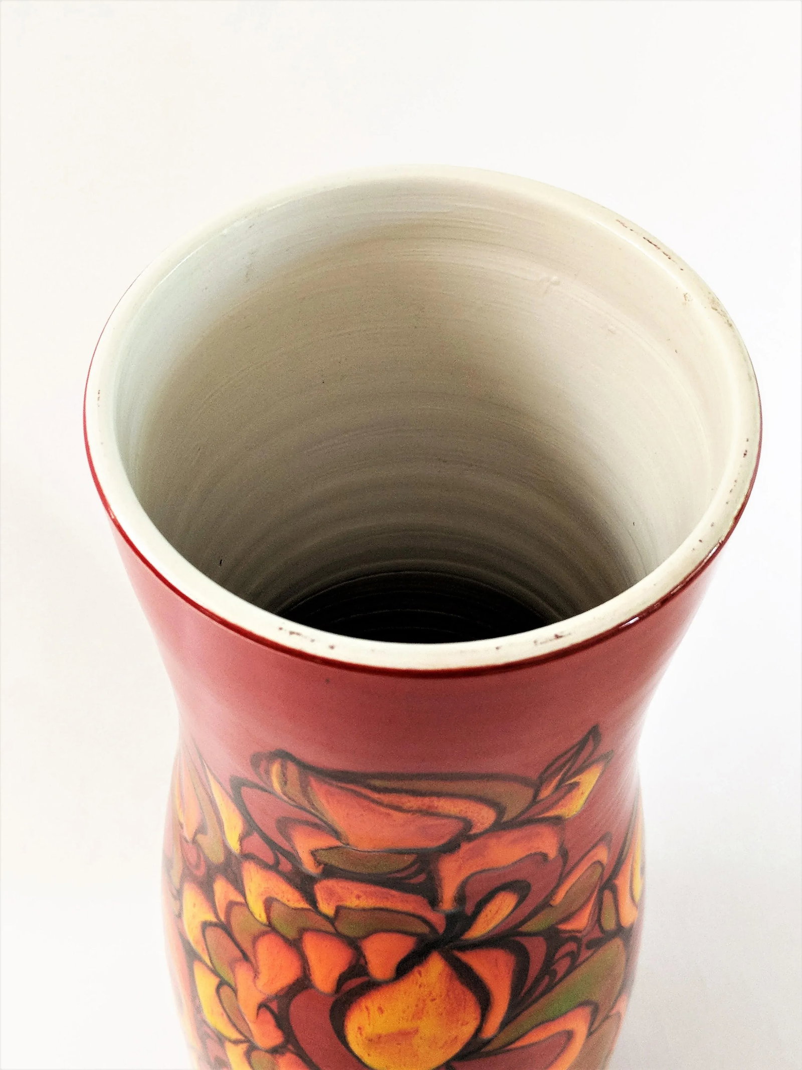 1980s Contemporary Poole Delphis Ceramic Vase - 5