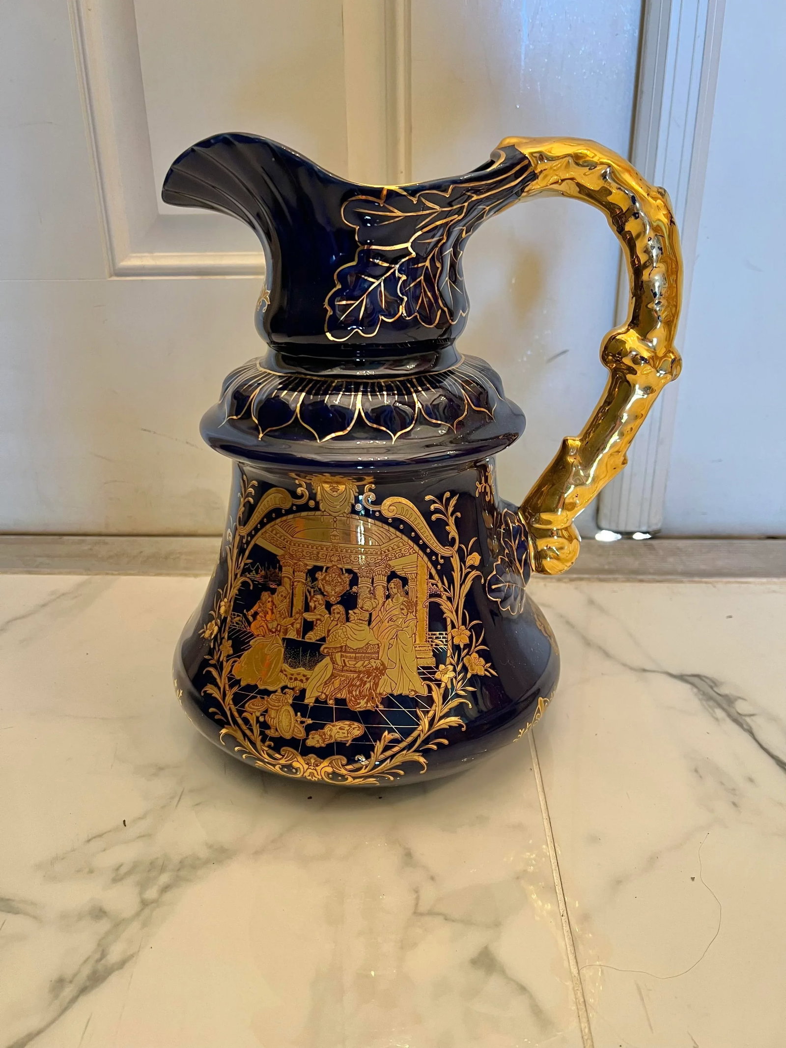 Vintage Limoges Pitcher - 2