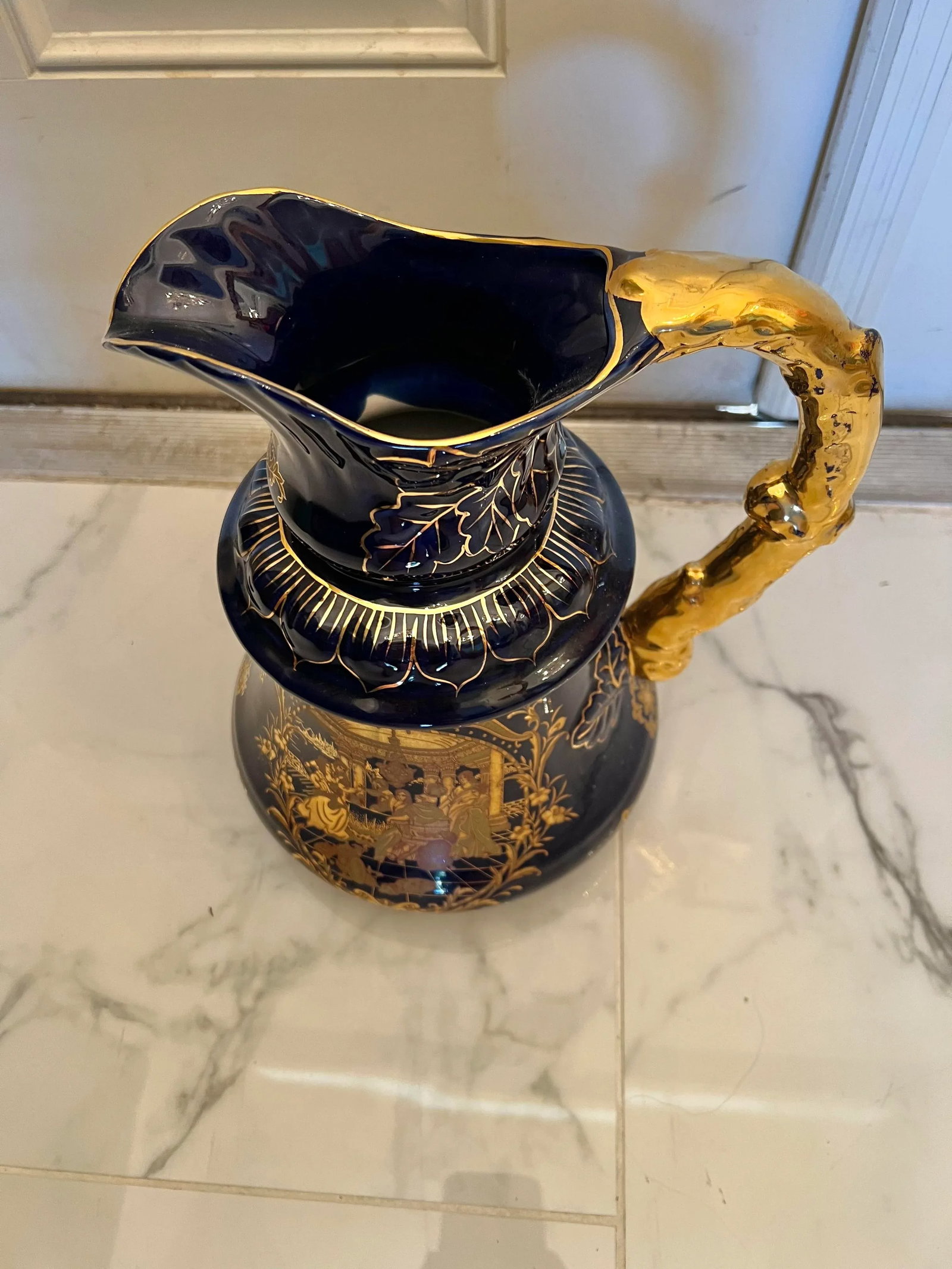 Vintage Limoges Pitcher - 3