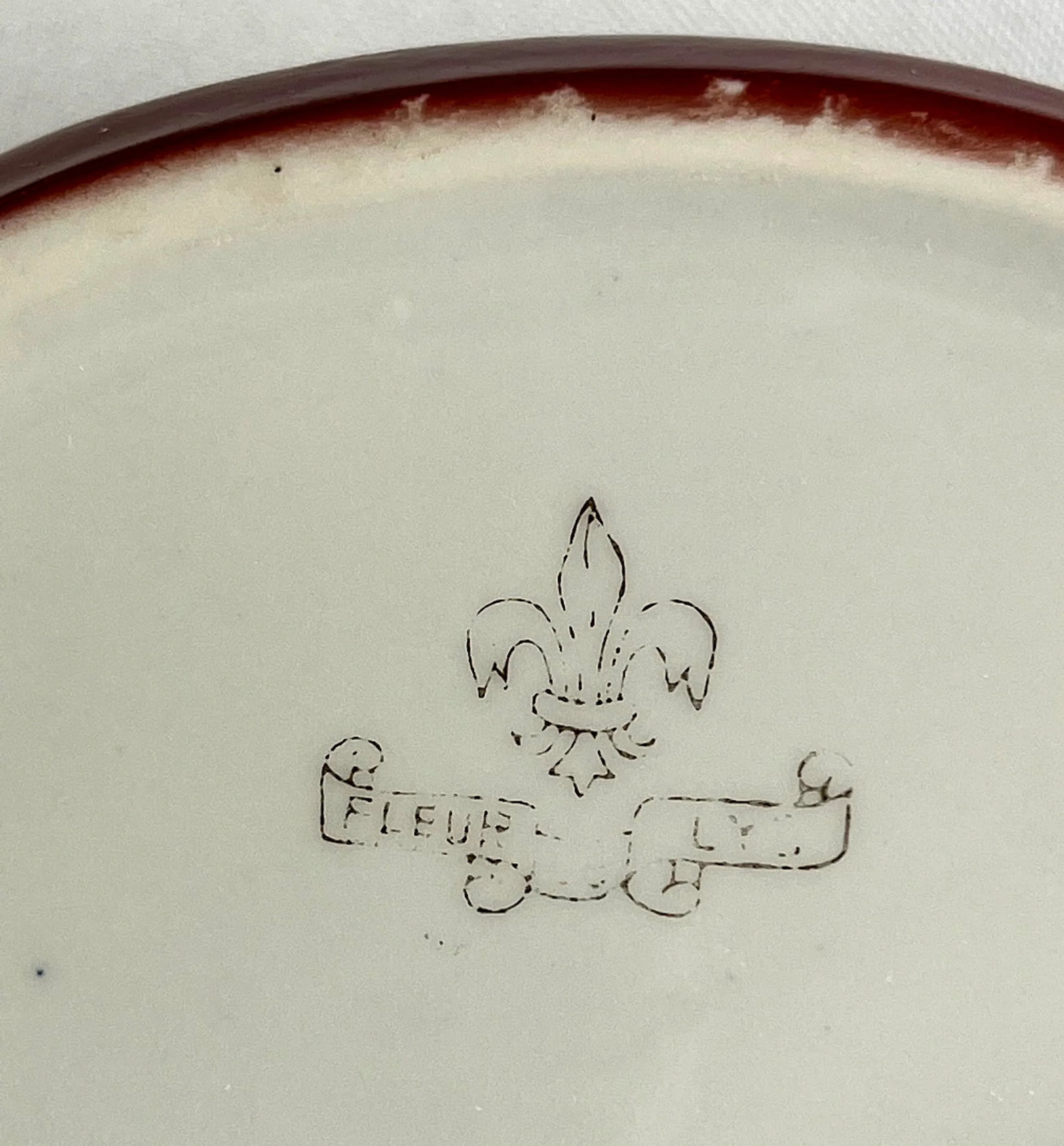 18th Century Limoges Fleur De Lis Trinket Box - 5