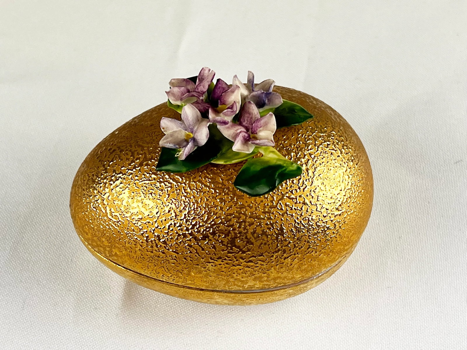Early 20th Century French Limoge Trinket Box by Fontanille and Marraud - 3