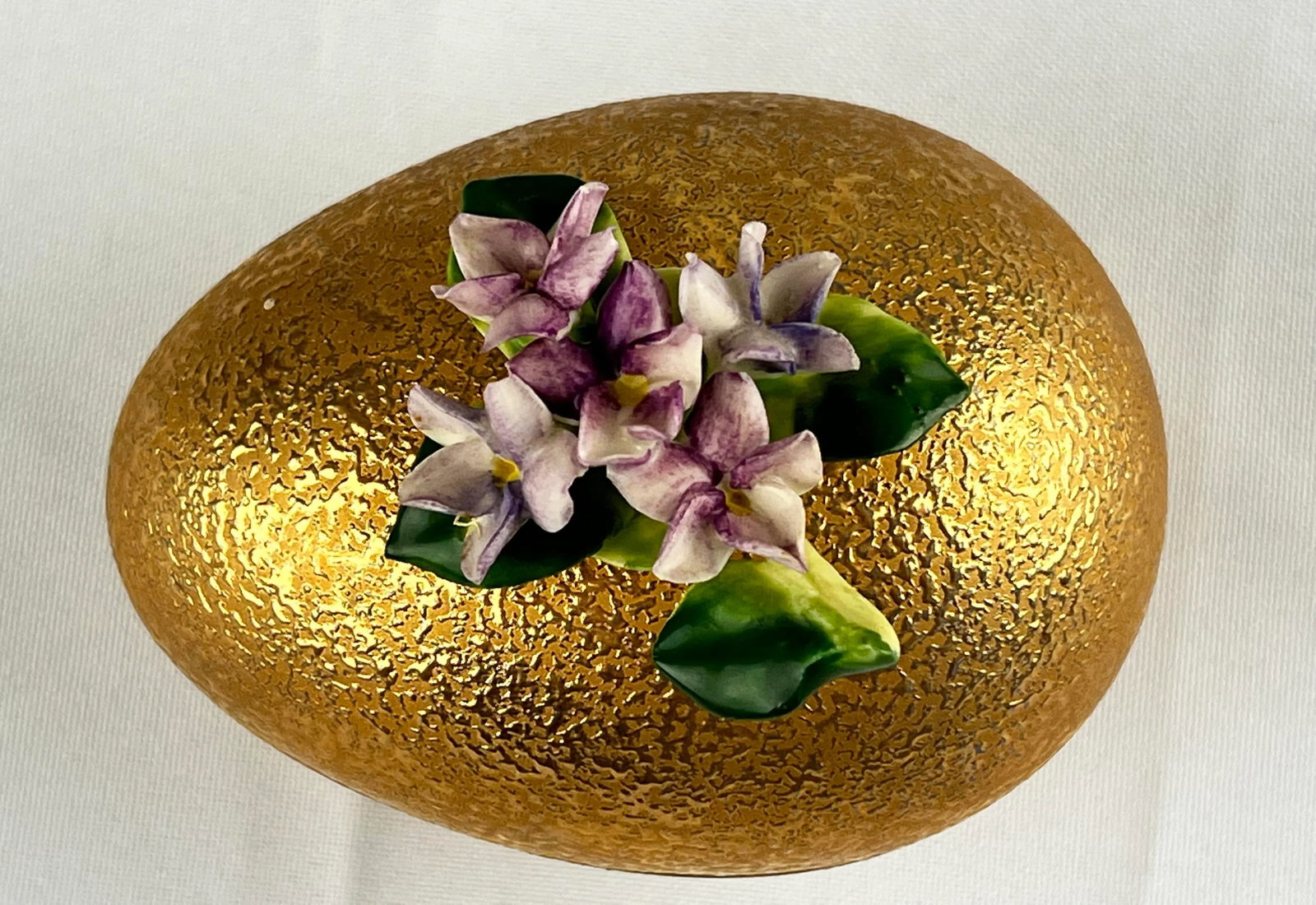 Early 20th Century French Limoge Trinket Box by Fontanille and Marraud - 4
