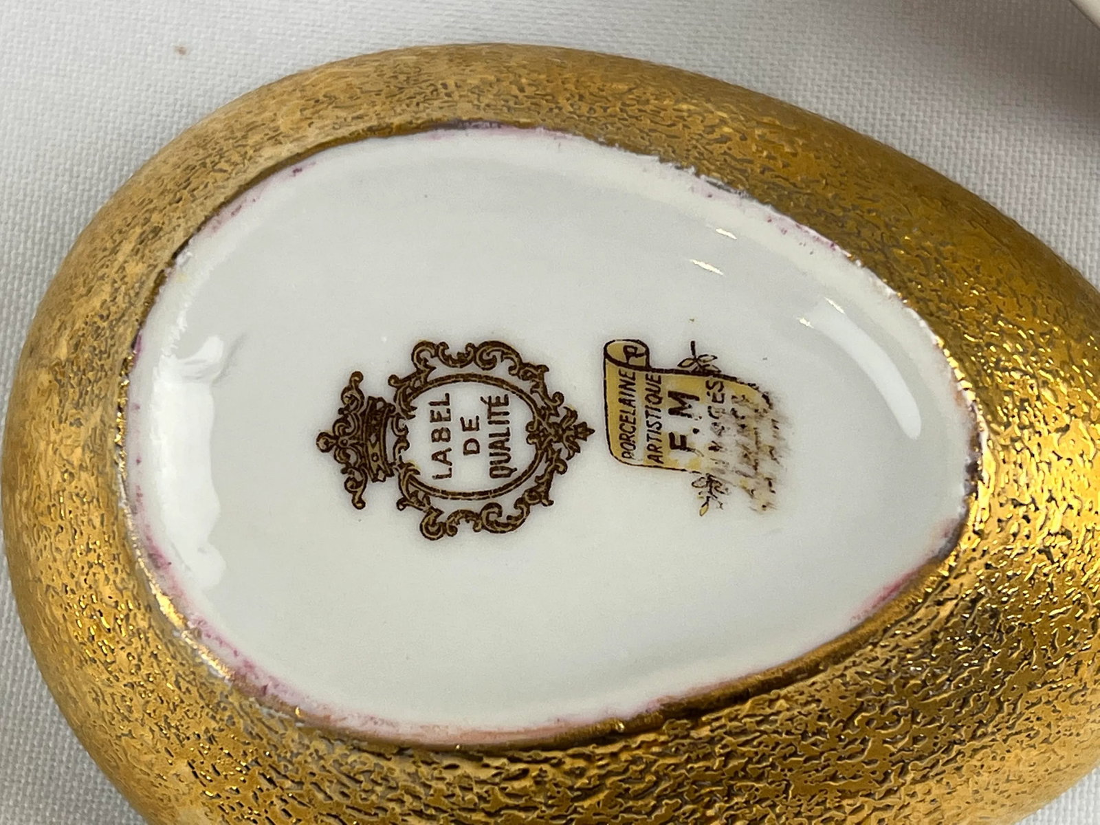 Early 20th Century French Limoge Trinket Box by Fontanille and Marraud - 8