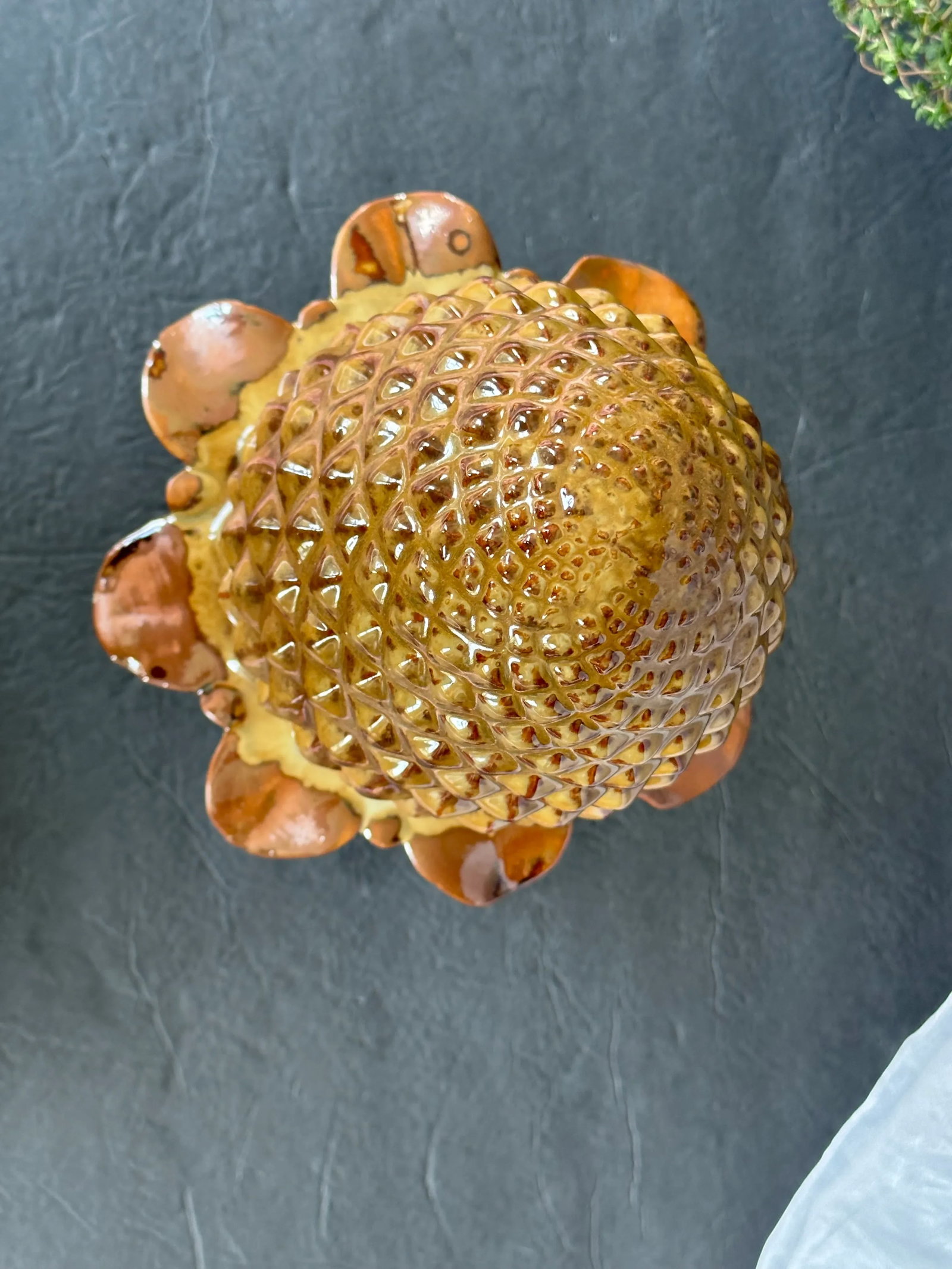 Ceramic Pineapple Table Centerpiece Ornament - 10