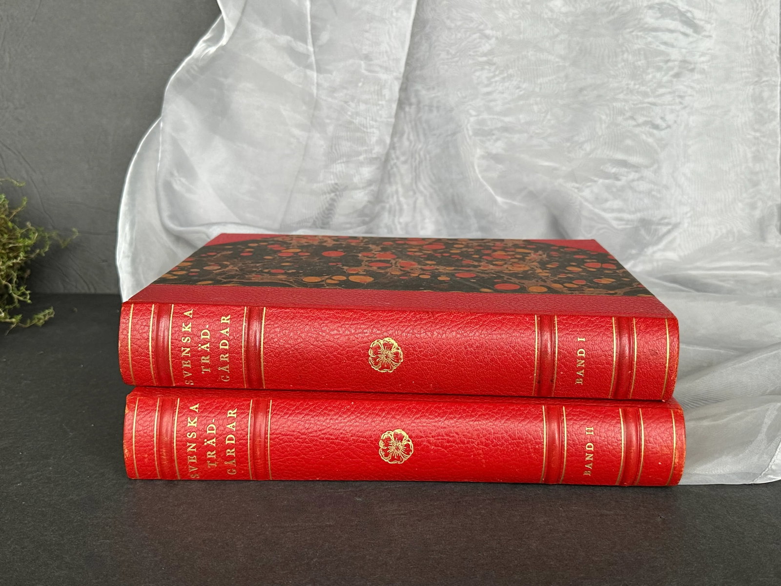 Decorative Swedish Garden Design Book Set of 2 - 4
