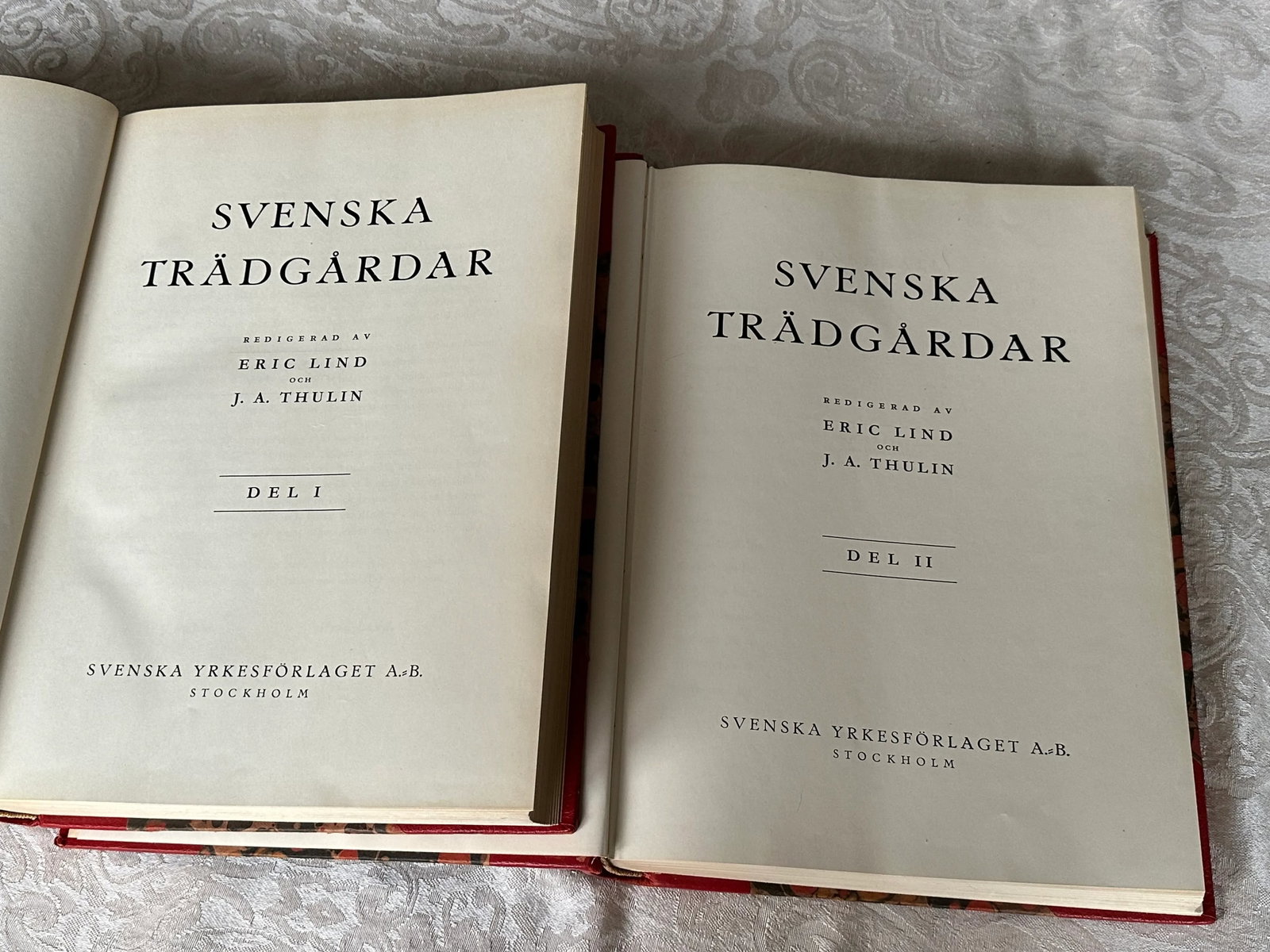 Decorative Swedish Garden Design Book Set of 2 - 8